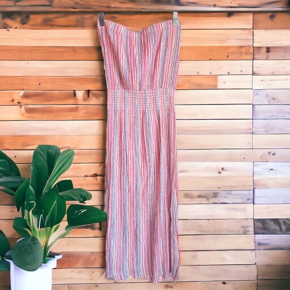 Becca by Rebecca Virtue Multicolor Woven Dress Cover-Up Size S - Picture 2 of 7